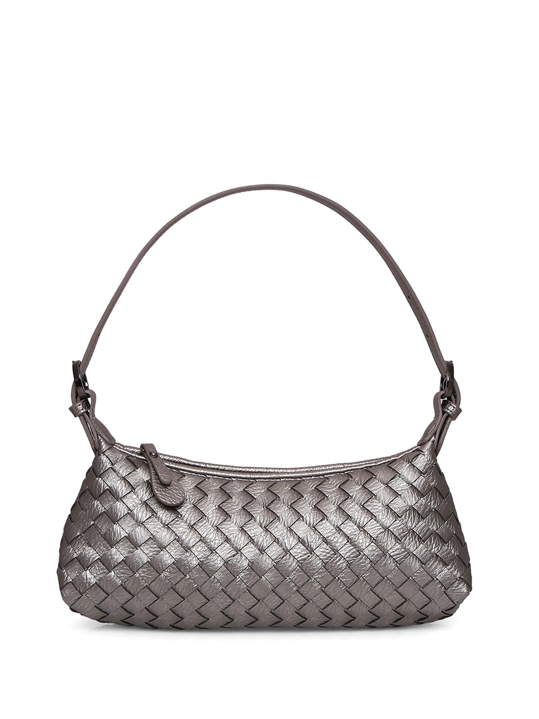 

Inc 5 Textured Quilted PU Sling Bag, Grey