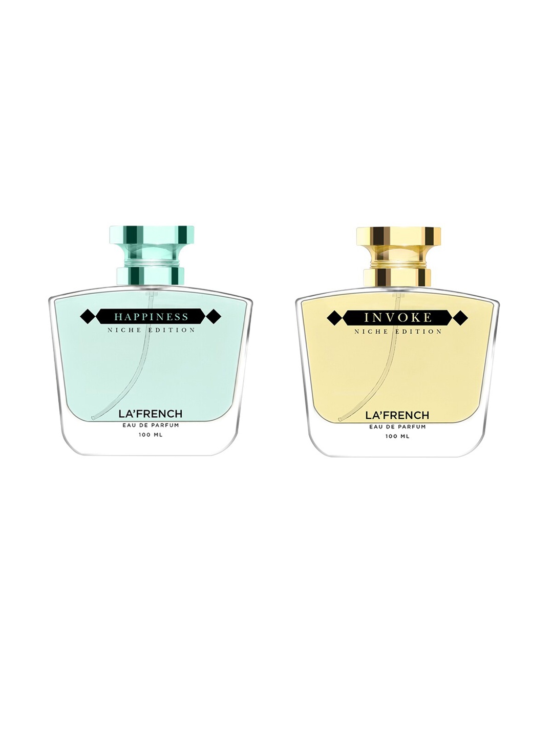

La French Set Of 2 Happiness & Invoke Eau De Parfum - 100ml, Blue