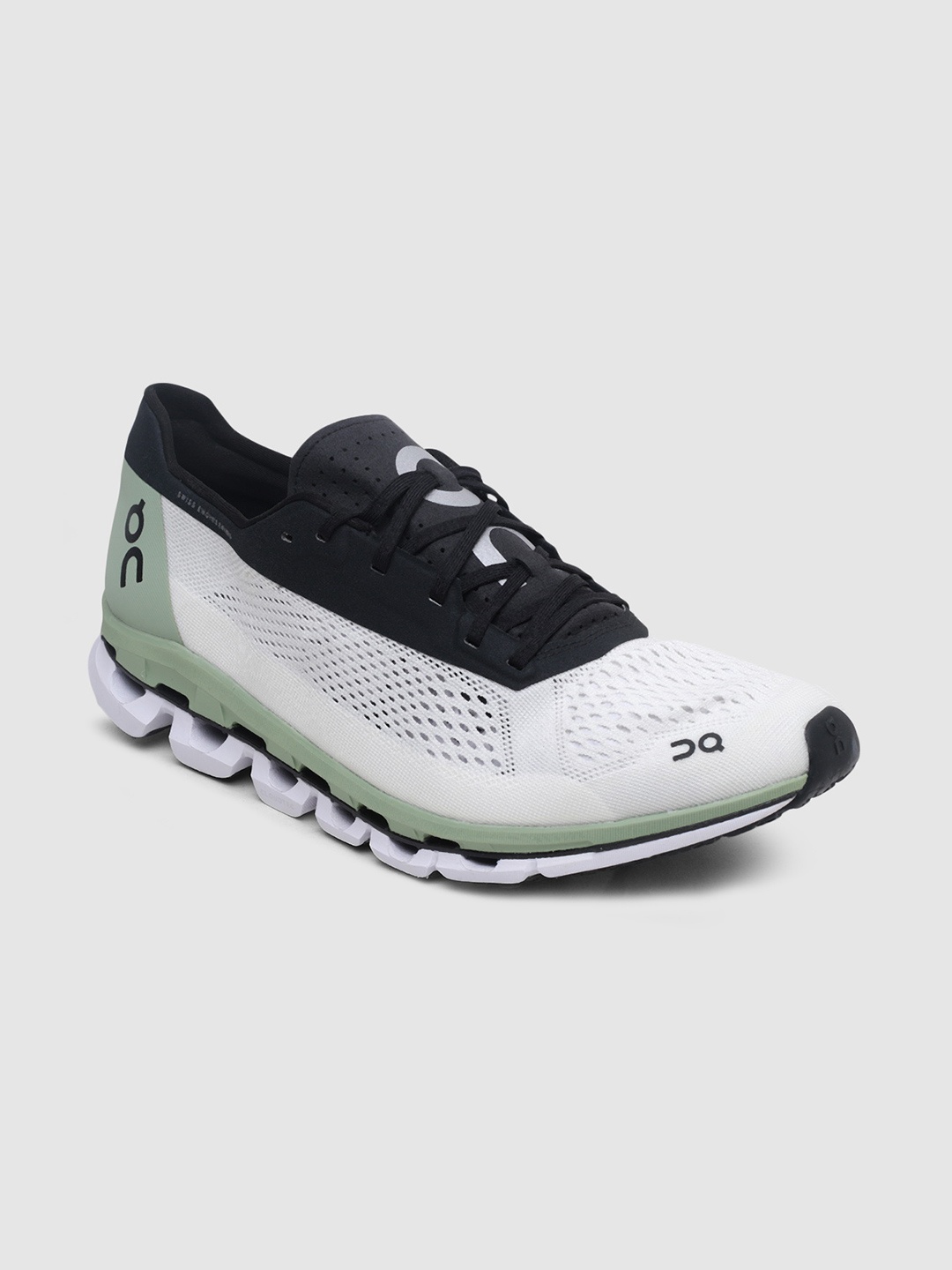 

ON Men Perforated Detail Cloud Boom 1 Running Shoes, White