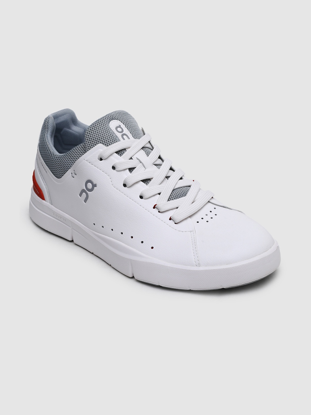

ON Men Perforated Detail The Roger Advantage 1 Running Sneakers, White