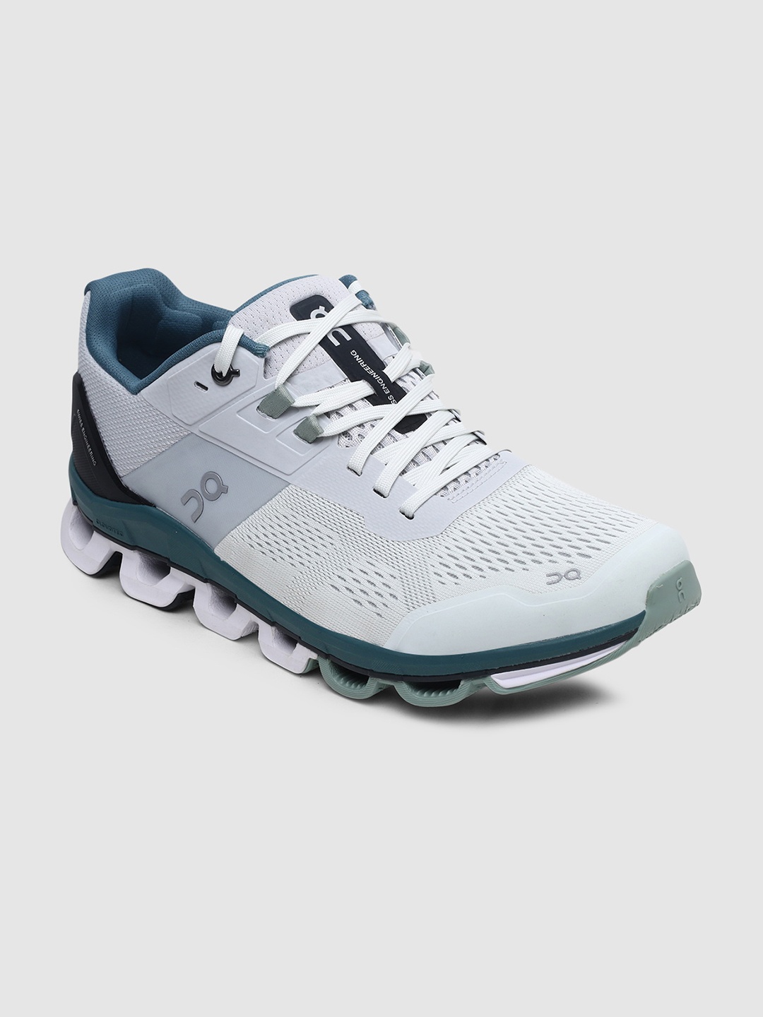 

ON Men Woven Design Cloudace 2 Running Shoes, White