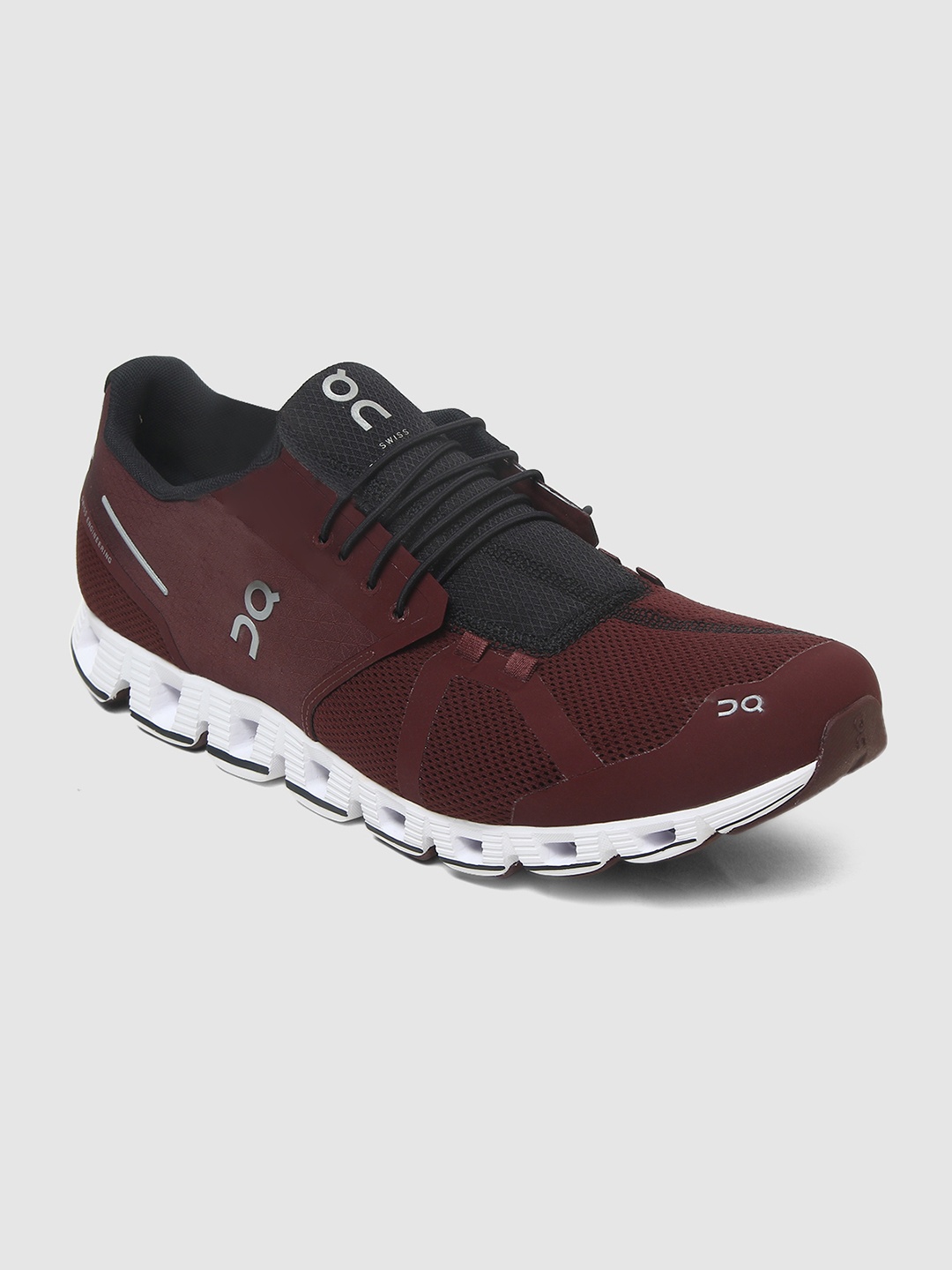 

ON Men Woven Design Cloud 2 Running Shoes, Brown