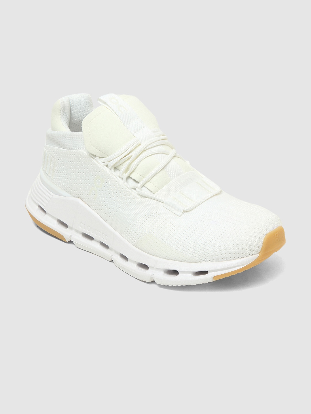

ON Women Cloudnova Undyed Running Shoes, White