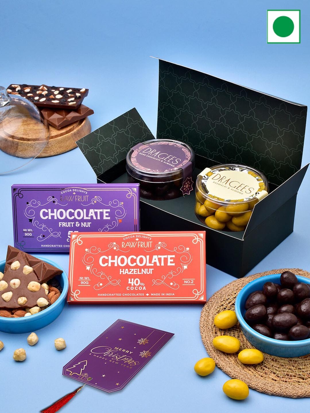 

RawFruit Dragees With Chocolate Bar 540 gms, Purple