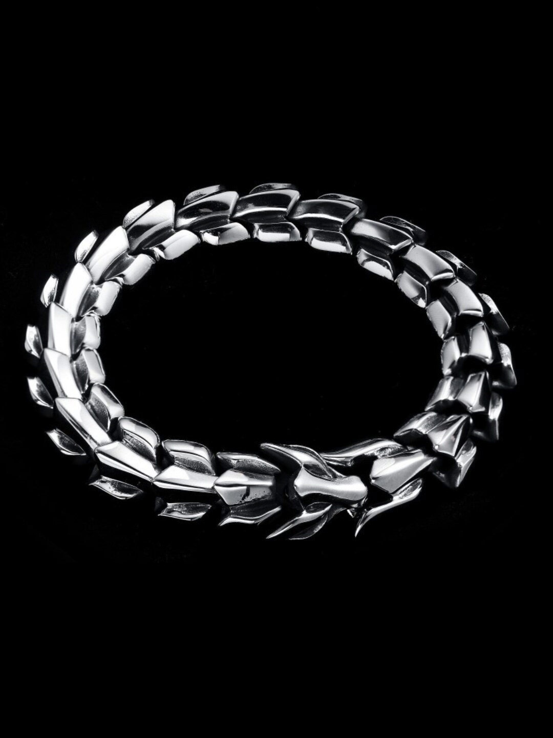 

The Roadster Lifestyle Co. Men Hunter Band Link Bracelet, Silver