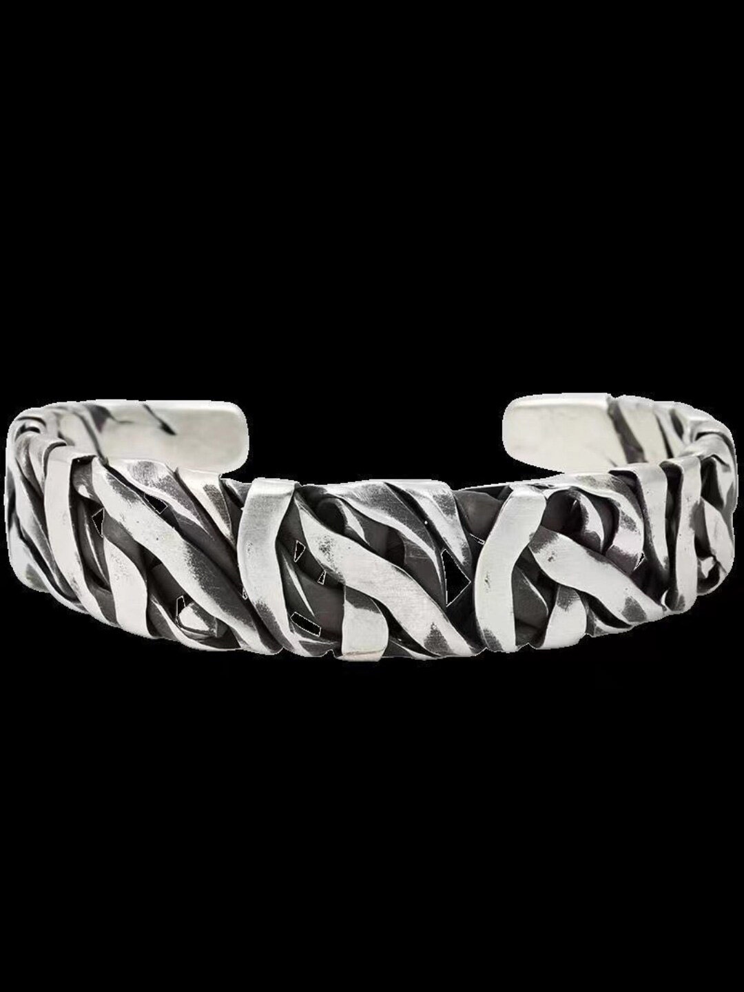 

The Roadster Lifestyle Co. Men Work to Weekend Cuff, Silver