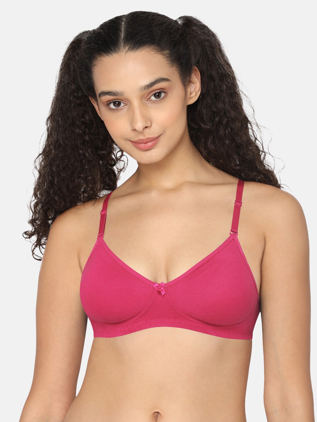 

intimacy LINGERIE Full Coverage Everyday Cotton Bra With All Day Comfort, Pink