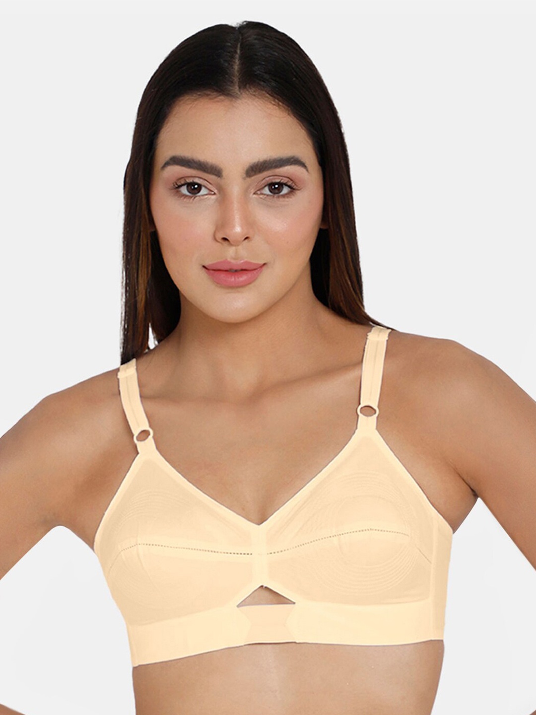 

intimacy LINGERIE Full Coverage Cotton Everyday Bra With All Day Comfort, Cream