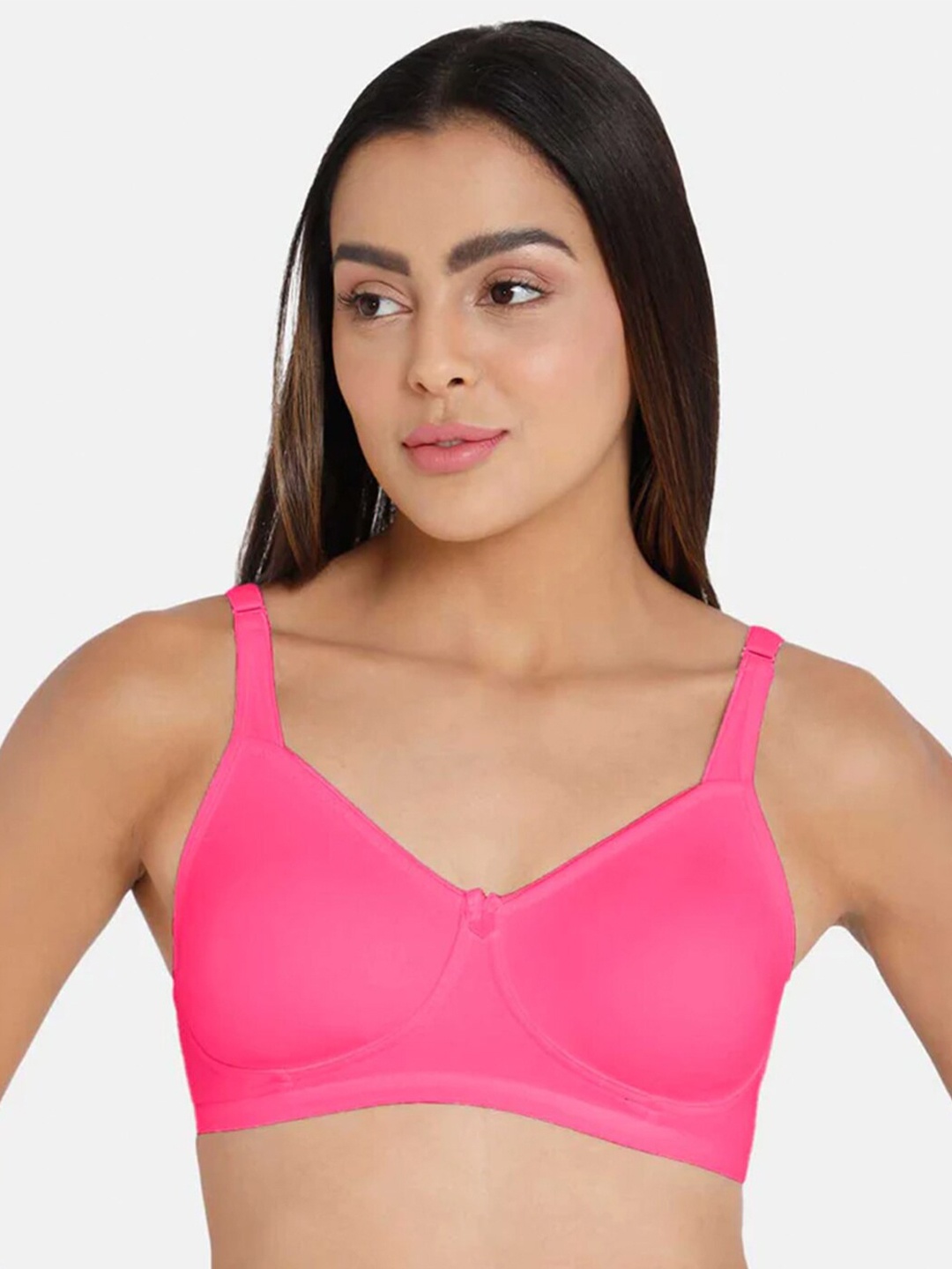 

intimacy LINGERIE Full Coverage Cotton T-shirt Bra With All Day Comfort, Pink