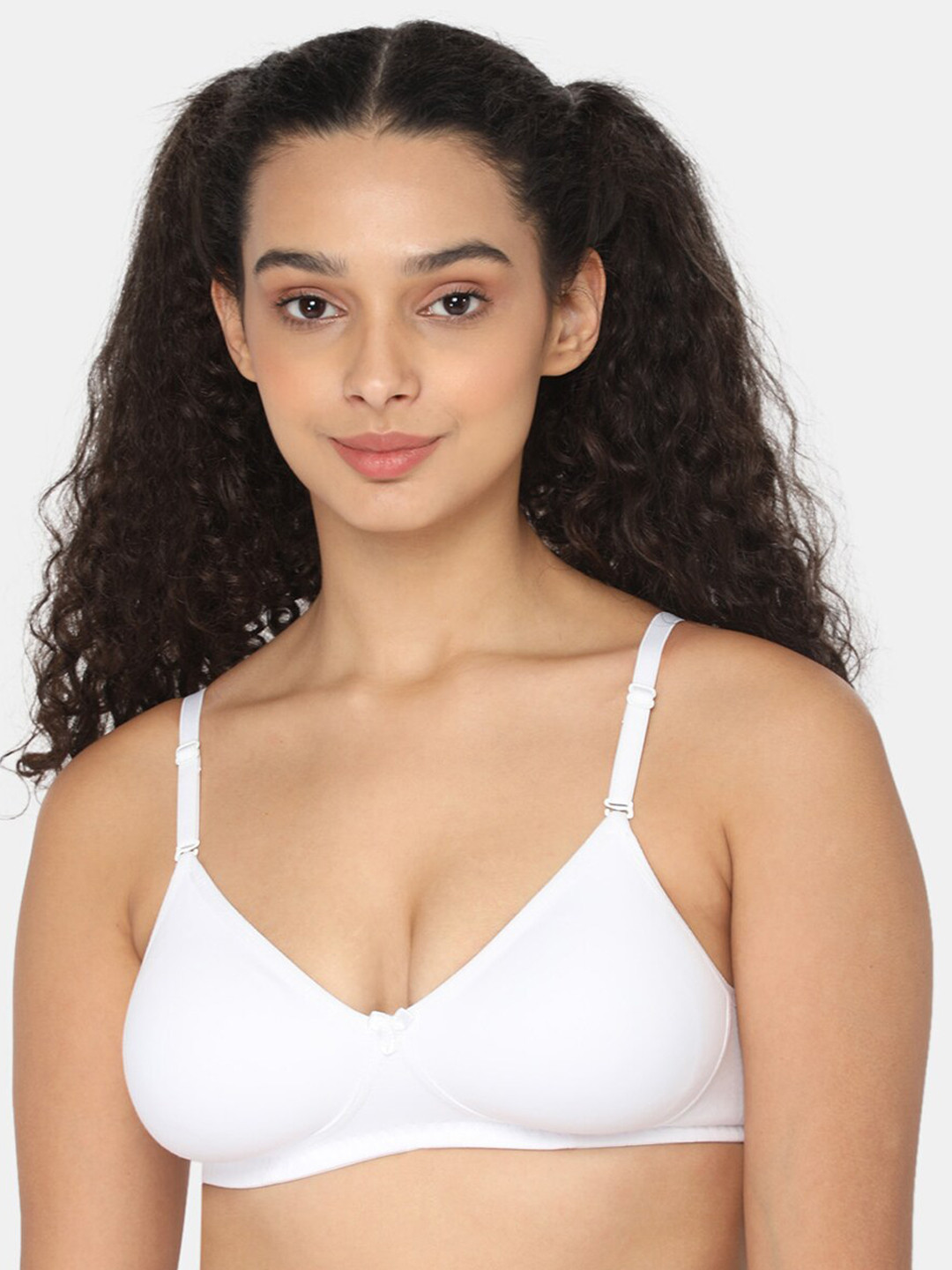 

intimacy LINGERIE Full Coverage Cotton T-shirt Bra With All Day Comfort, White