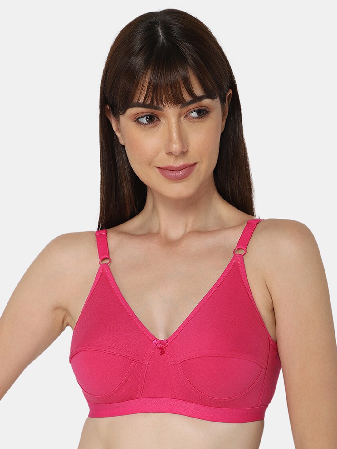 

intimacy LINGERIE Medium Coverage Everyday Cotton Bra With All Day Comfort, Pink