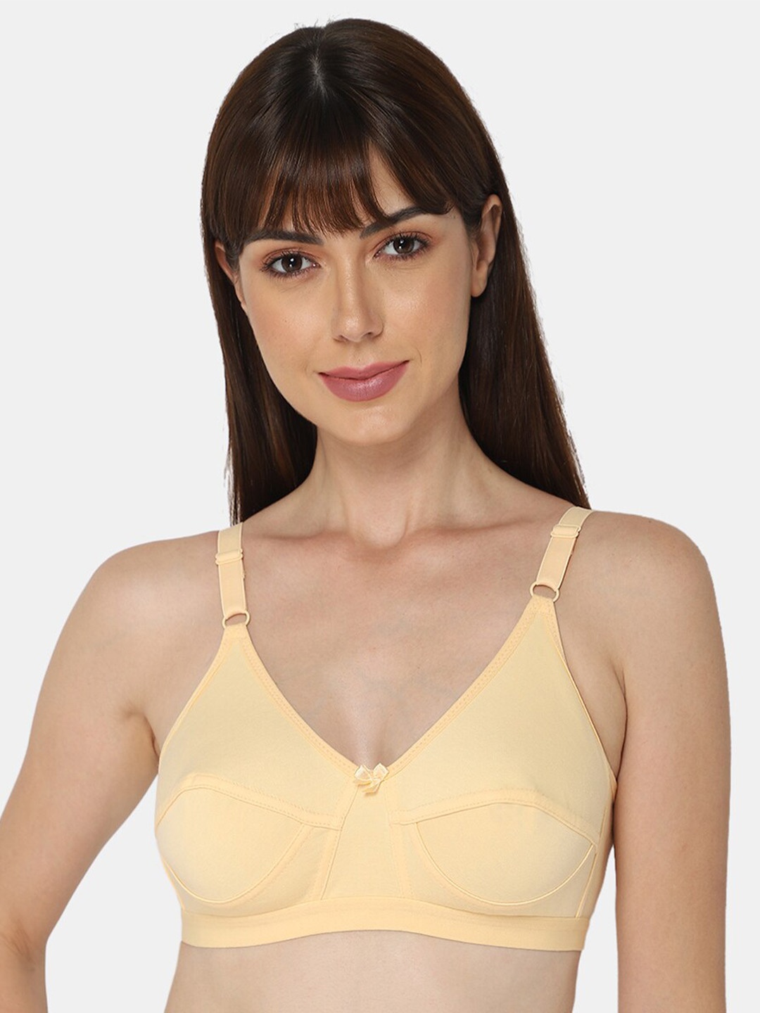 

intimacy LINGERIE Medium Coverage Cotton Everyday Bra With All Day Comfort, Yellow