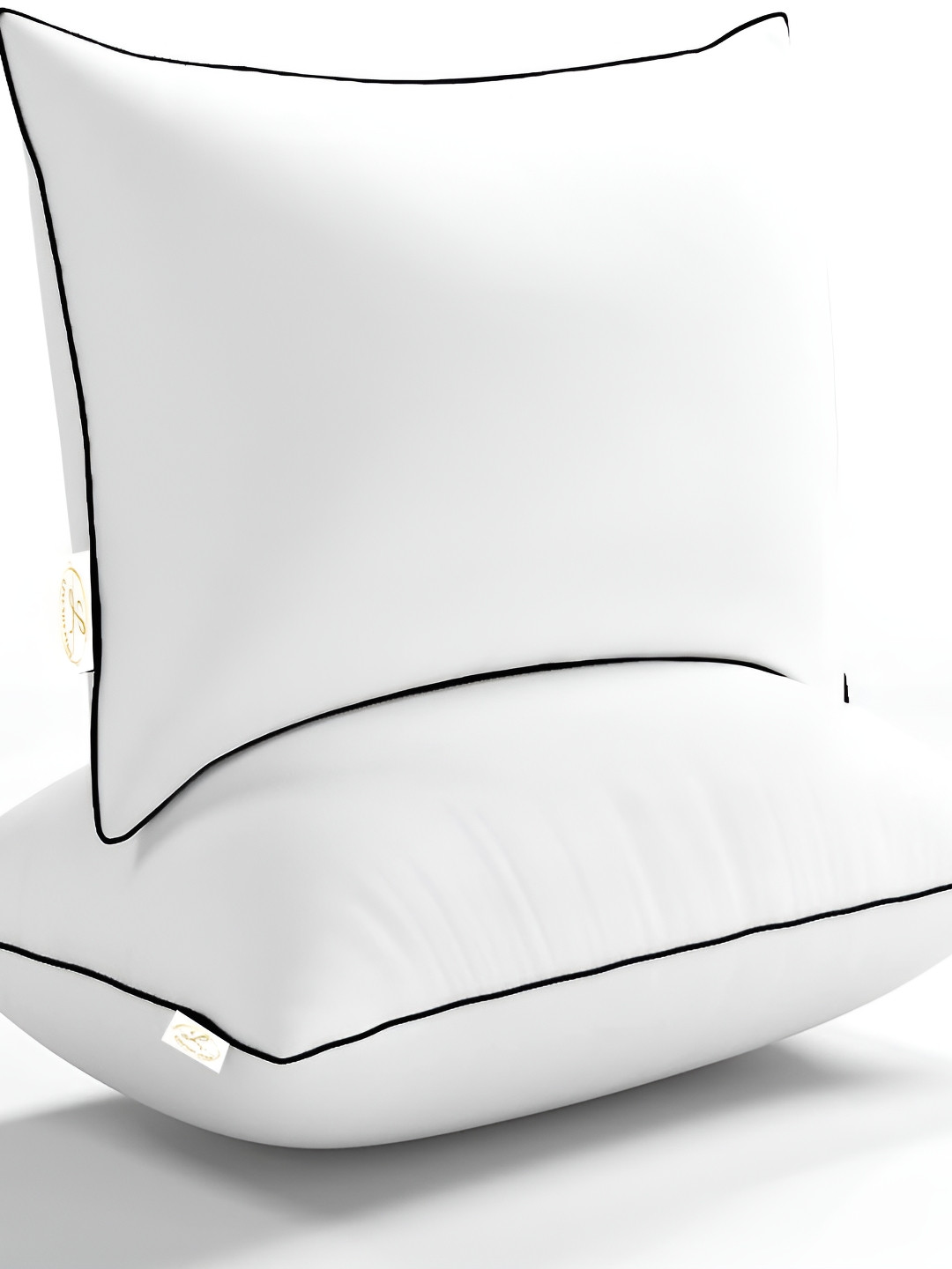 

Texlux Black & White 2 Pieces Fibre Filled Lightweight Sleep Pillow