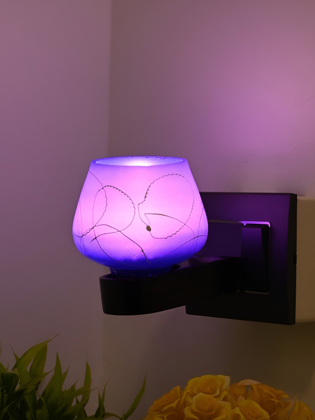 

Afast Blue Glass Wall Lamp