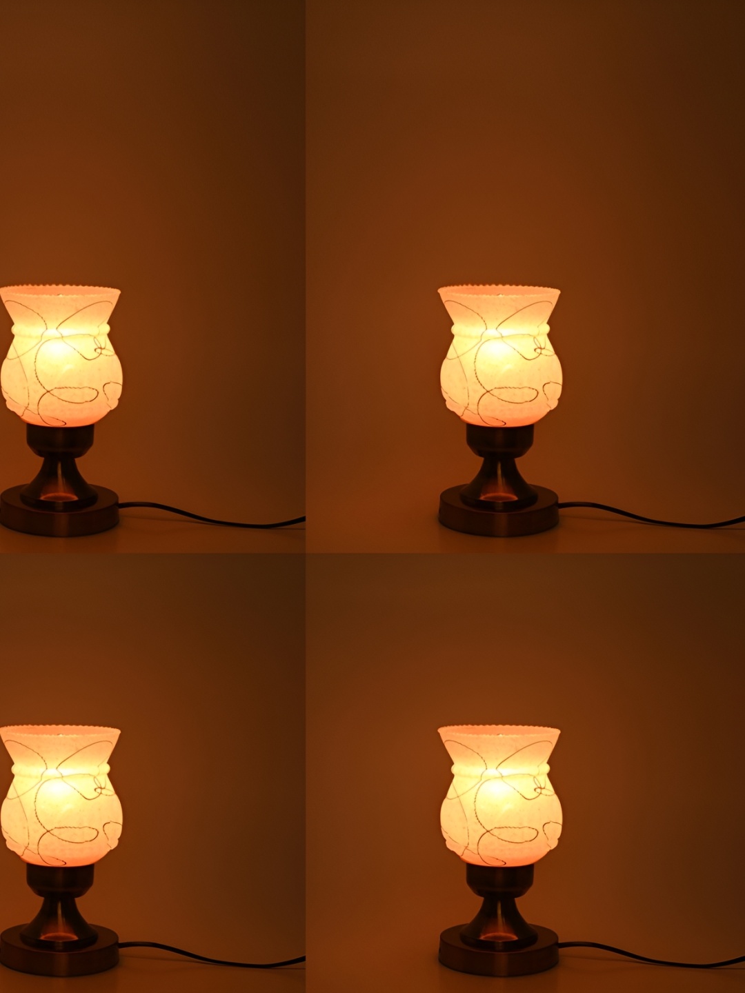 

Afast Pink Metal Printed Table Lamps
