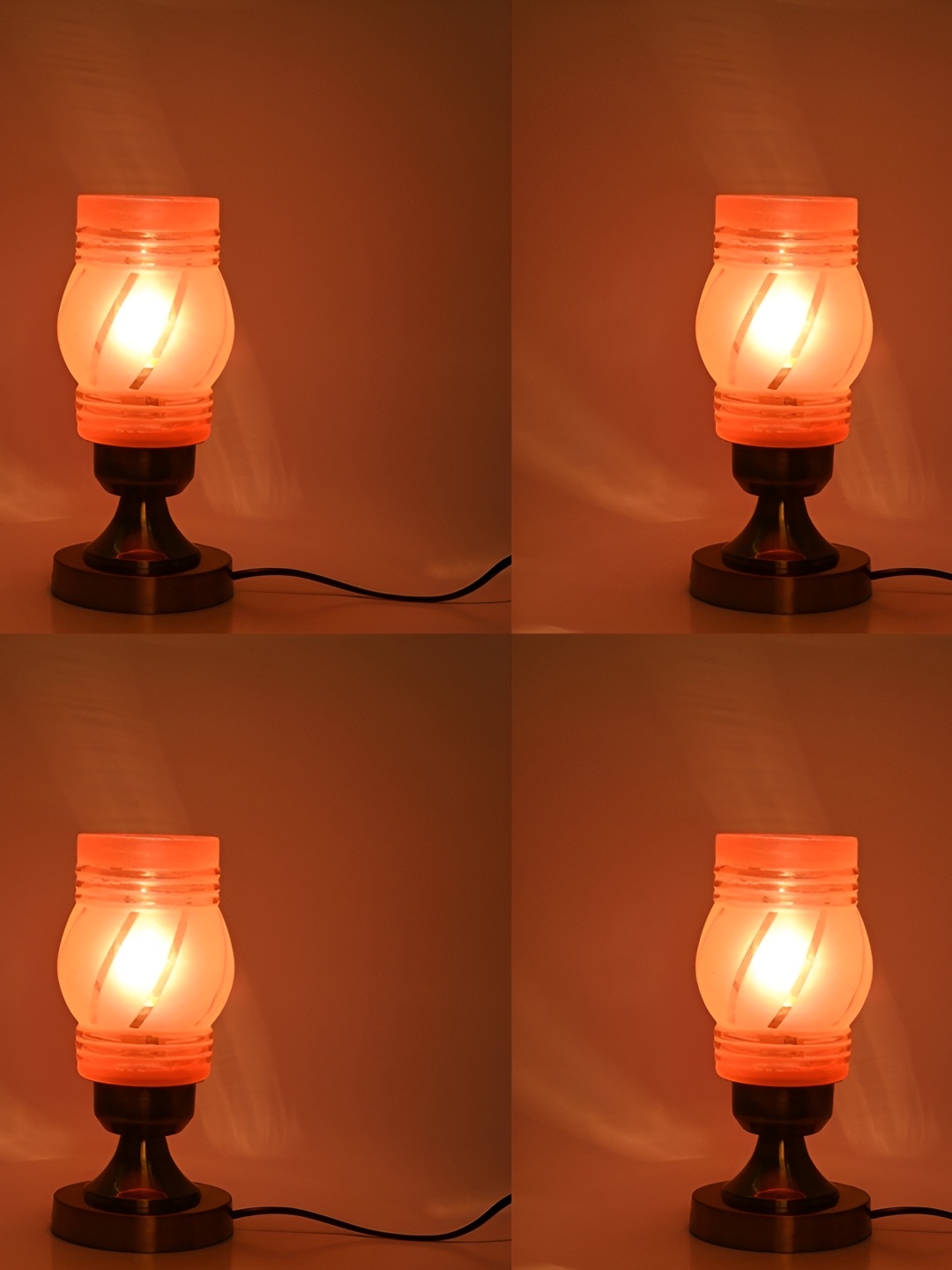 

Afast Pink Textured Cylinder Metal Table Lamp With Adjustable Cord