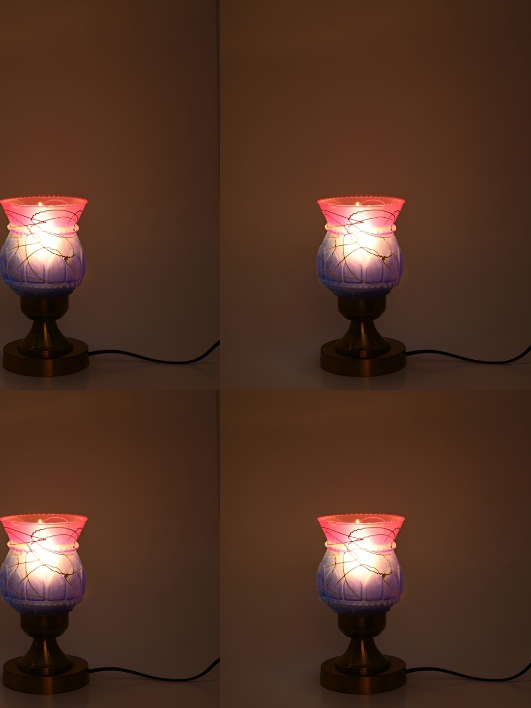 

Afast Brown Metal Adjustable Cord Table Lamp, Bronze