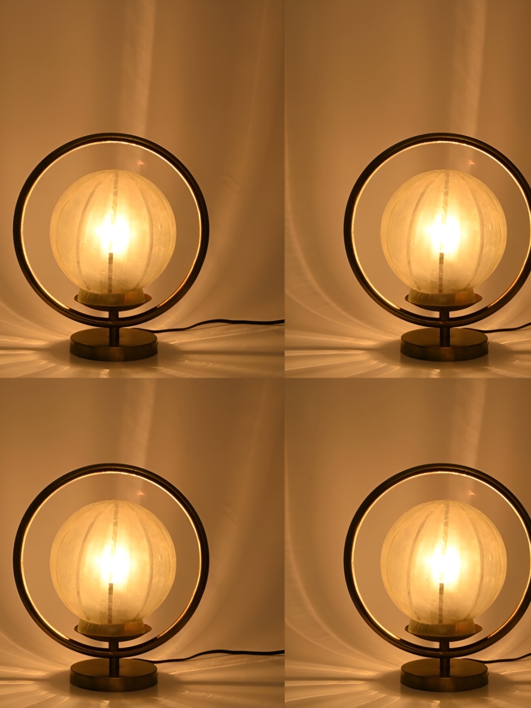 

Afast White Metal with Adjustable Cord Table Lamp