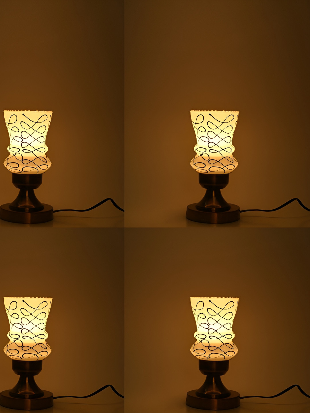 

Afast White Metal with Adjustable Cord Table Lamp