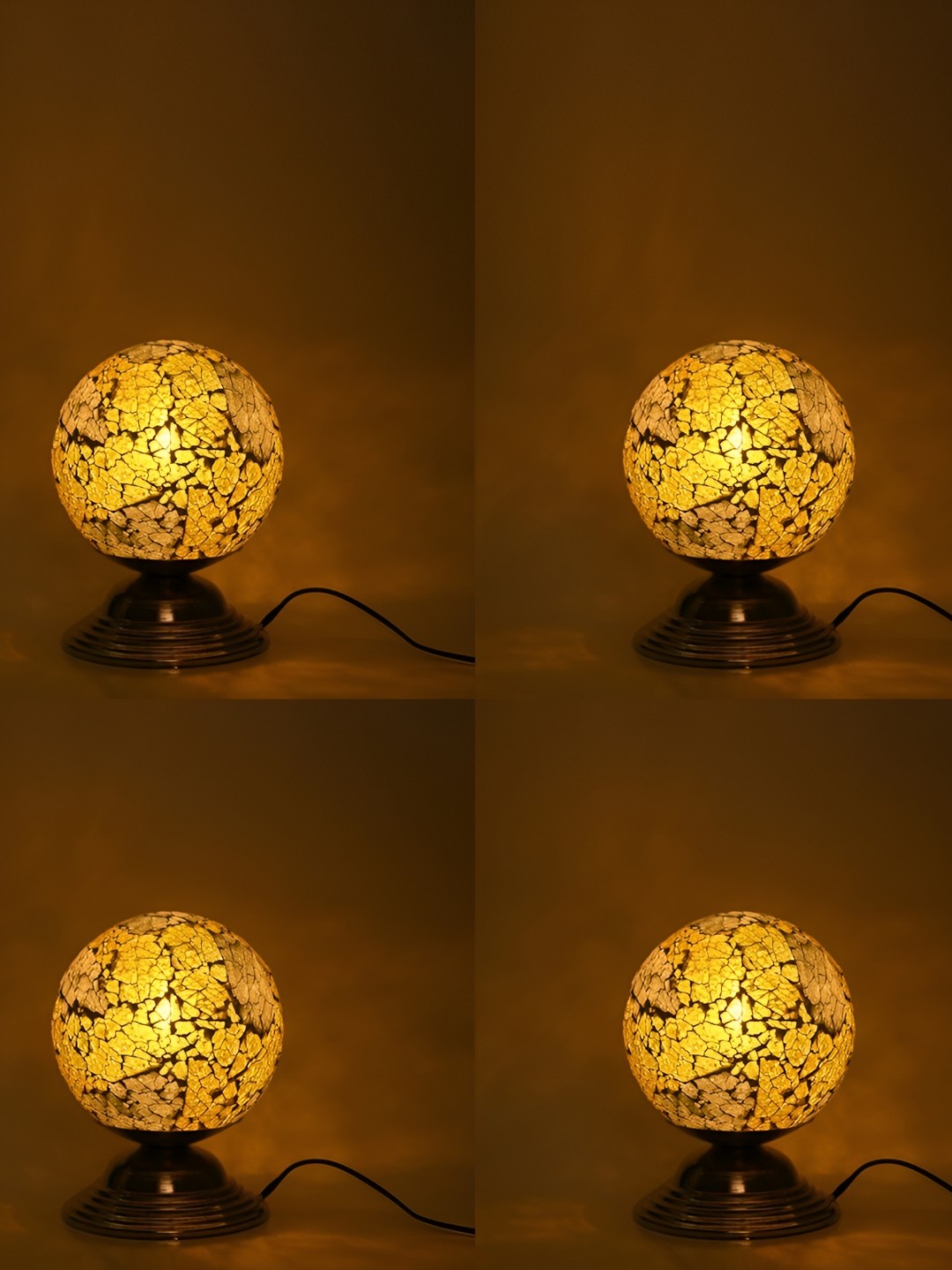 

Afast Yellow Metal with Adjustable Cord Table Lamp
