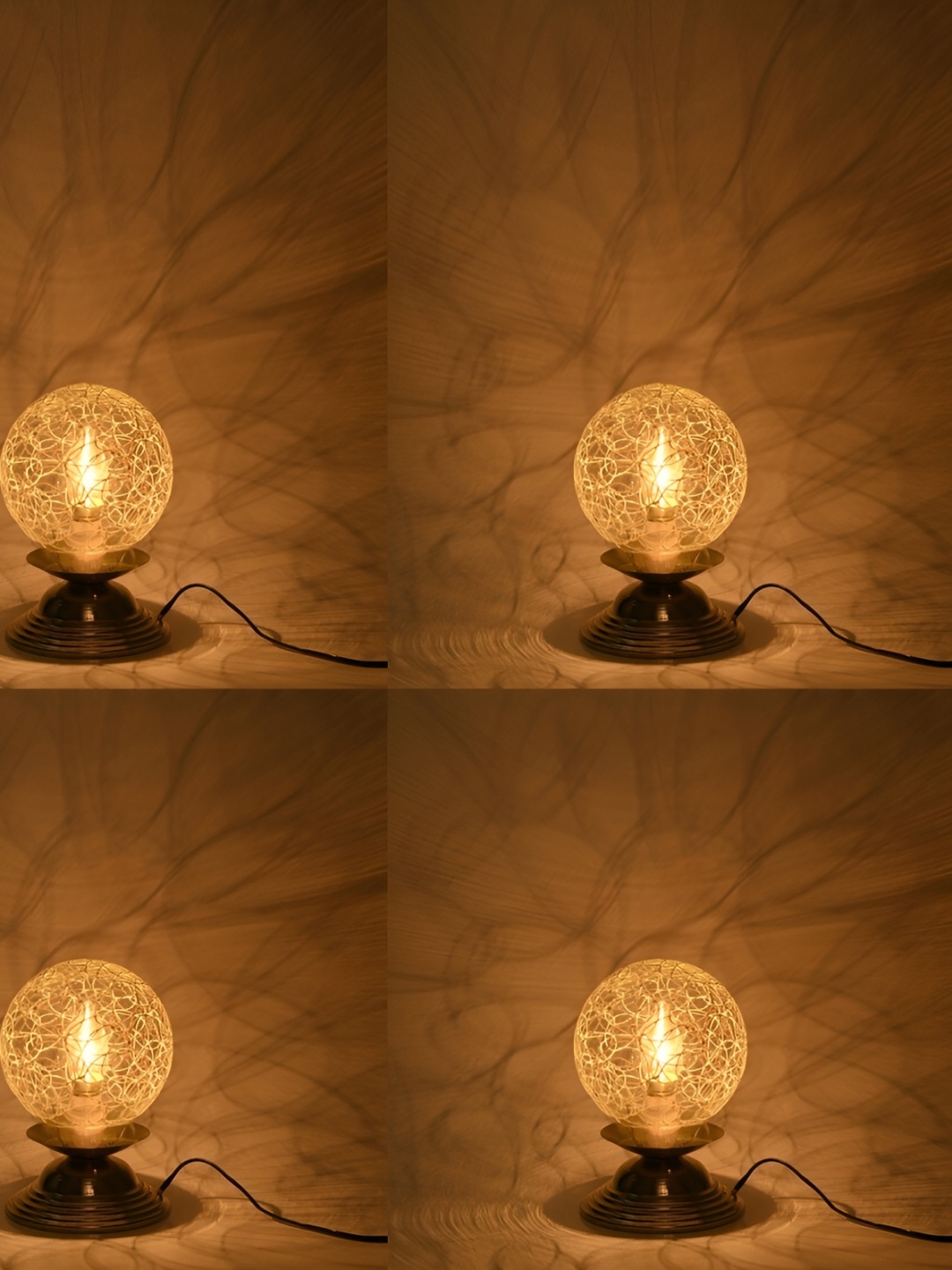 

Afast White 4 Pieces Metal with Adjustable Table Lamp Cord