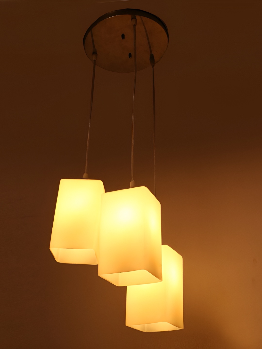 

Afast White Solid Glass Ceiling Lamp