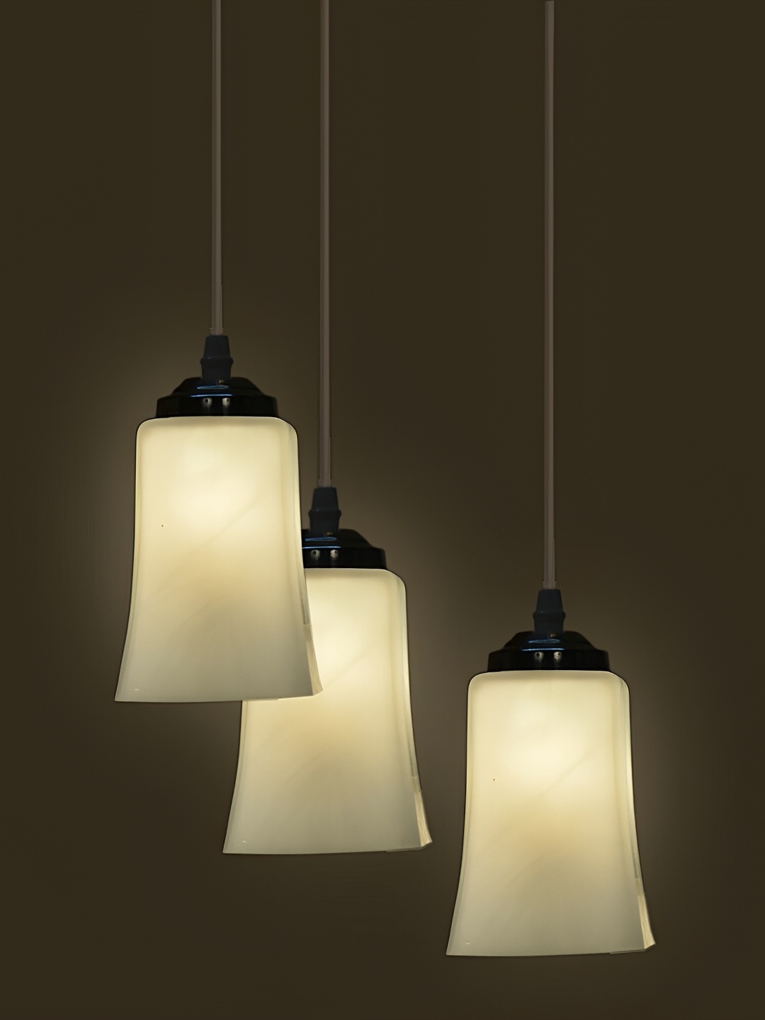 

Afast White & Black Glass Contemporary Ceiling Lamp