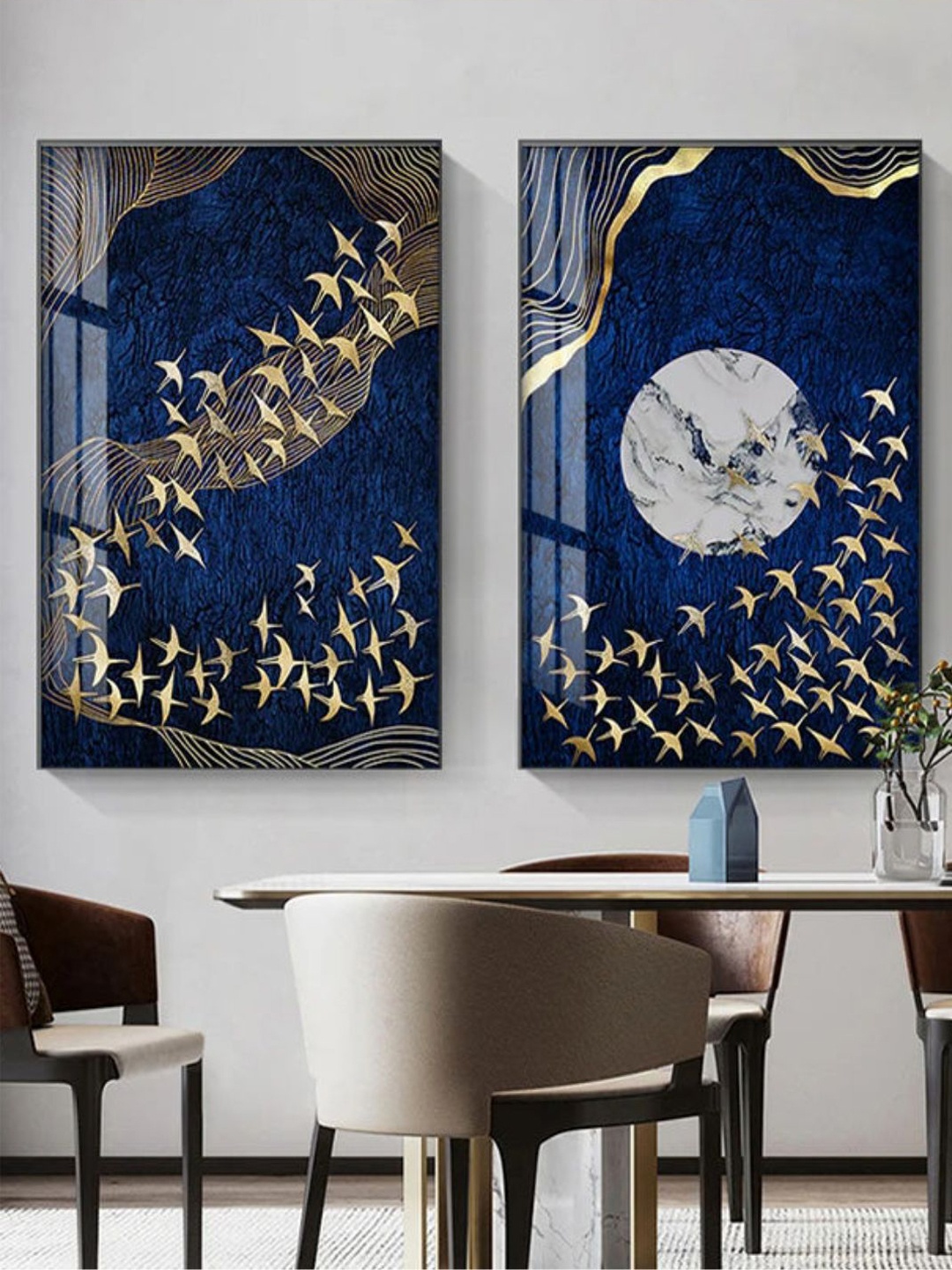 

THE HANDMADE FLAIR 2 Piece Wood Wall Art, Multi