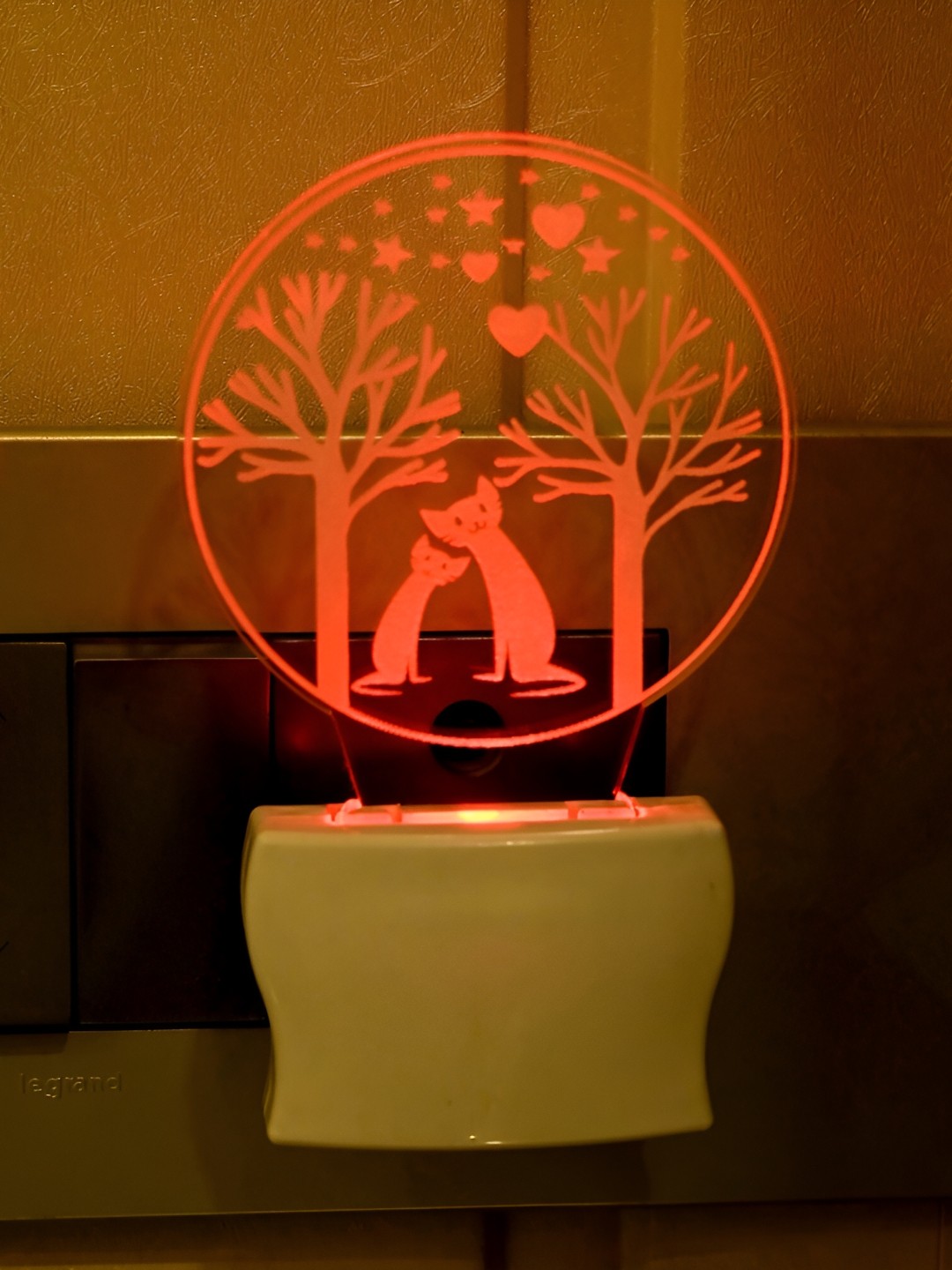 

Afast Transparent Round Wall Lamp