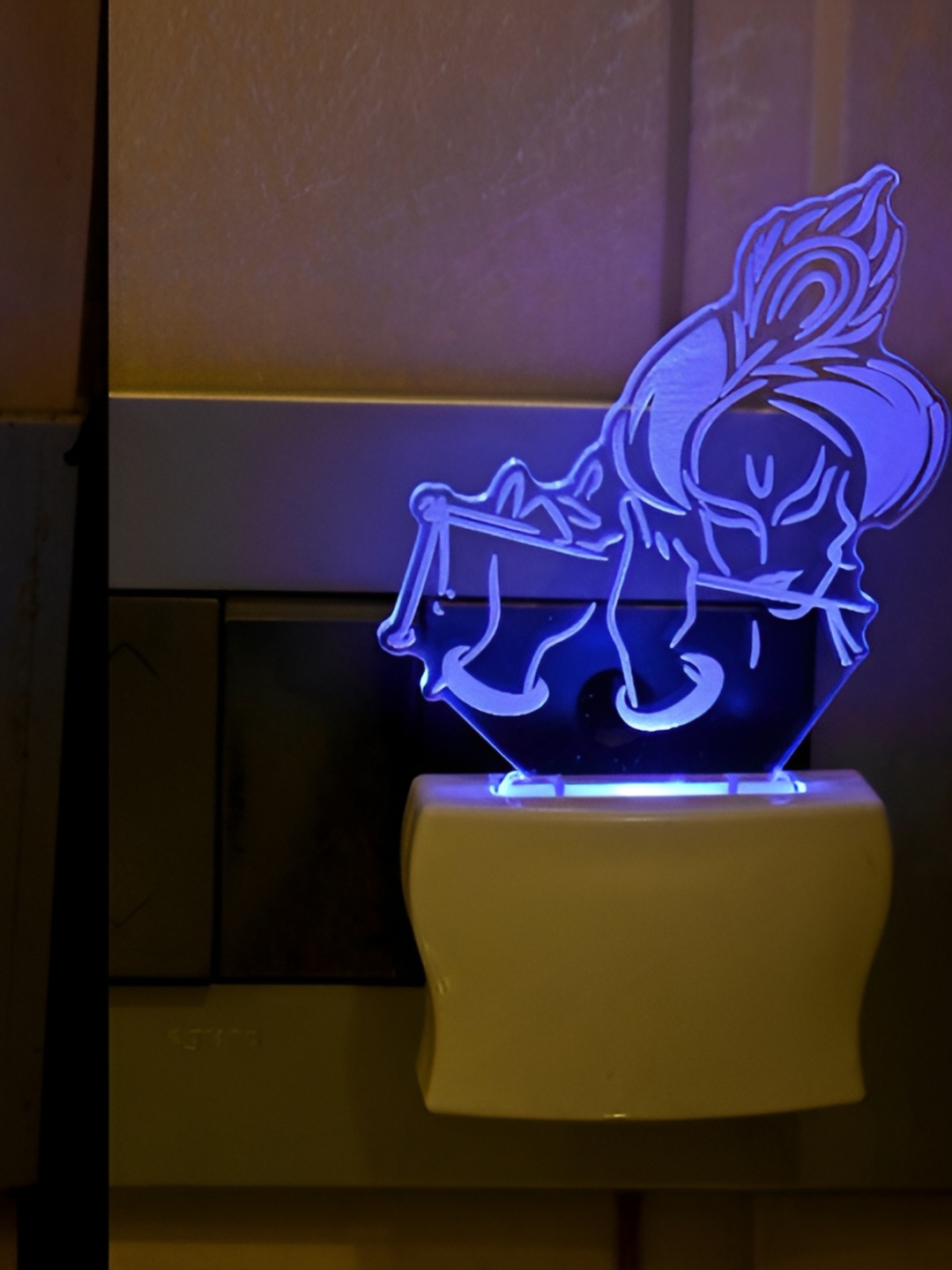 

Afast Blue Acrylic Wall Lamp