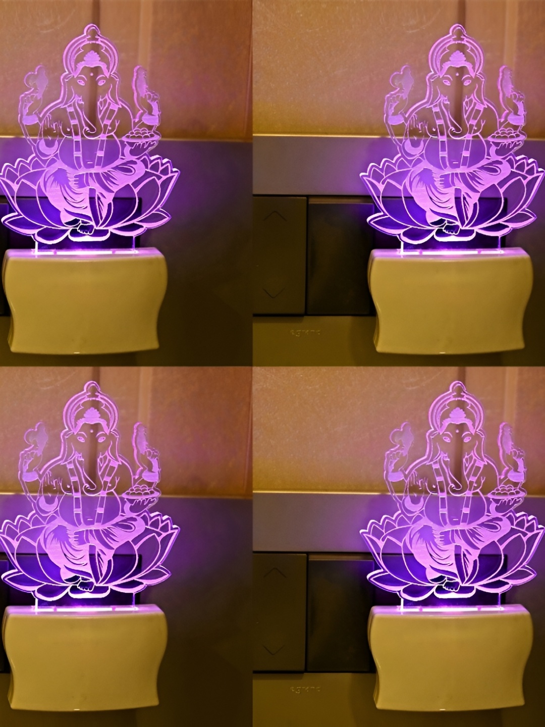 

Afast Purple Acrylic Wall Lamp