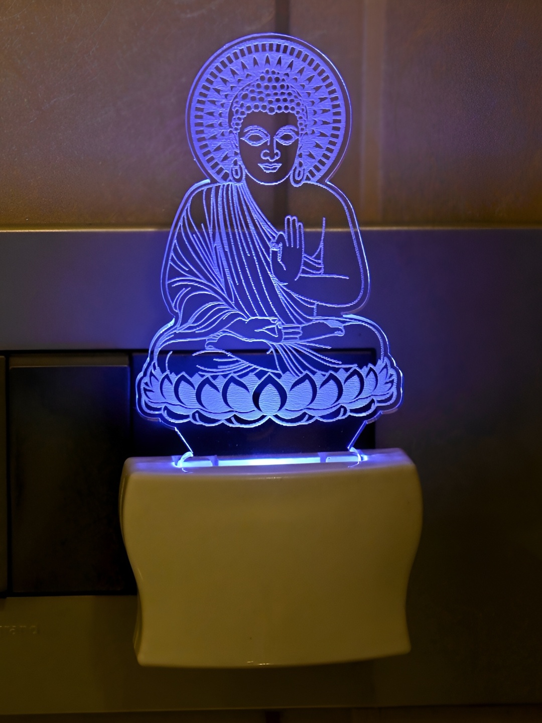 

Afast Blue Acrylic Night Lamp