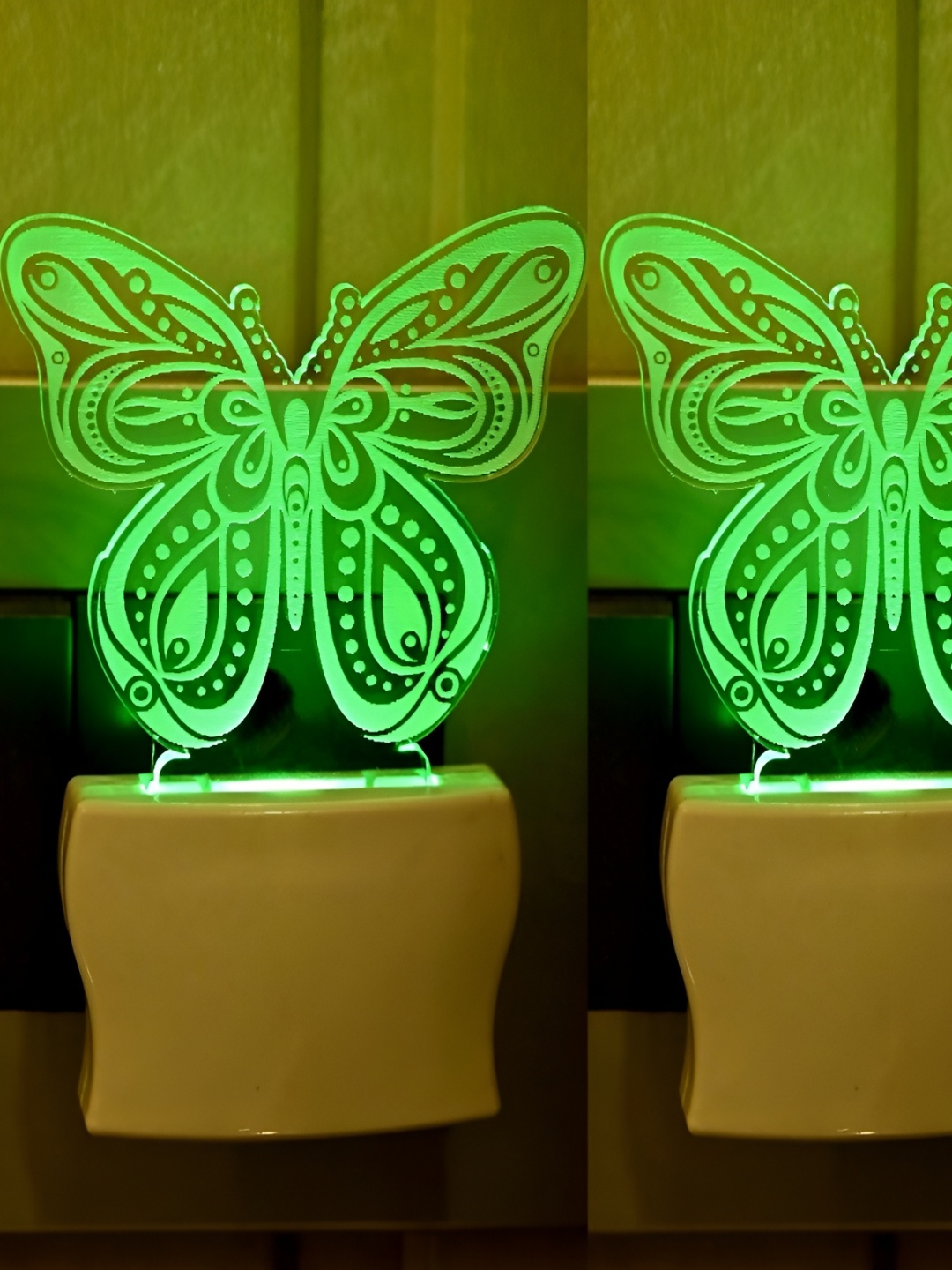 

Afast Green 2 Pcs Acrylic Wall Lamp