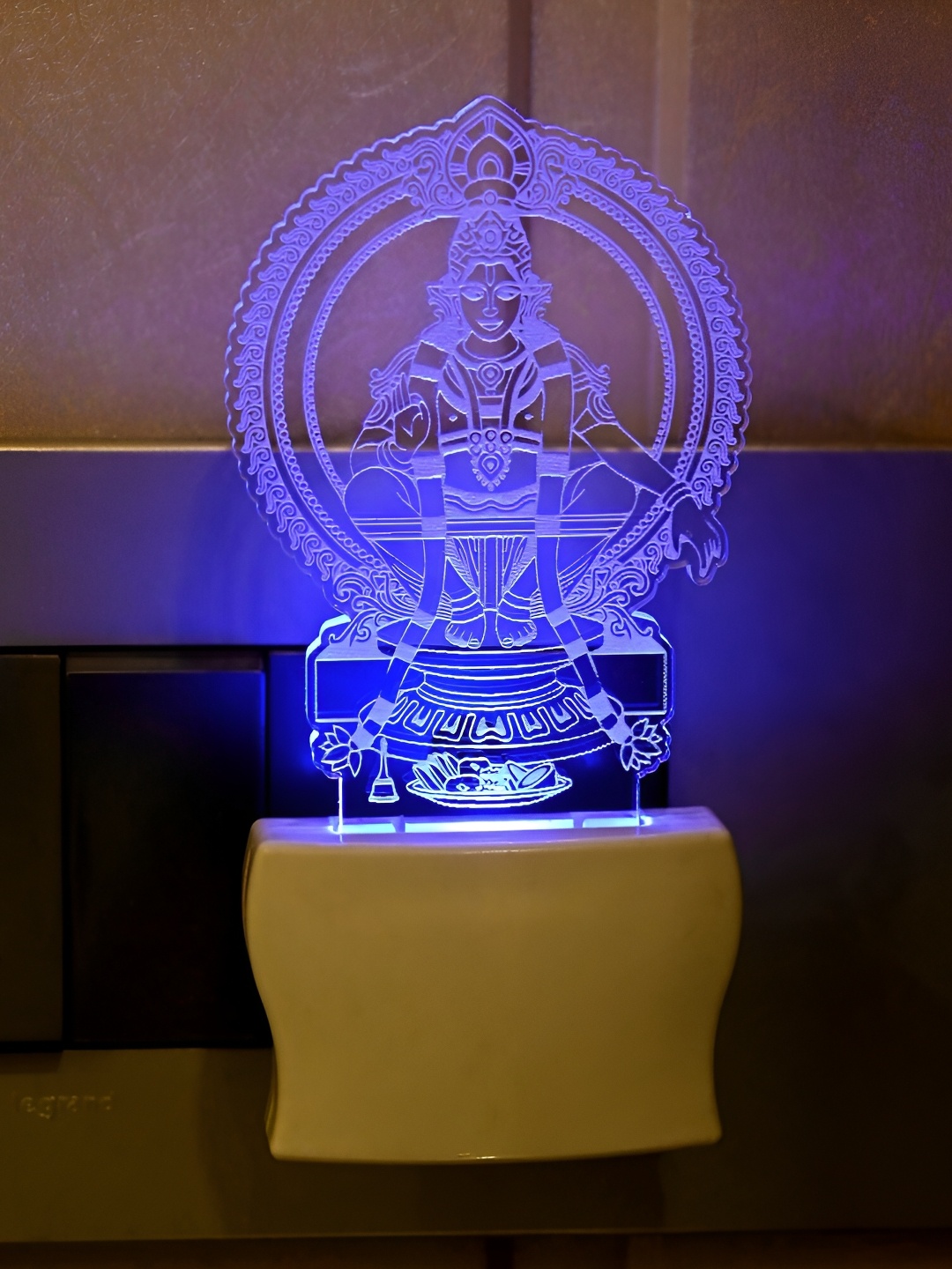 

Afast Blue Acrylic Wall Lamp