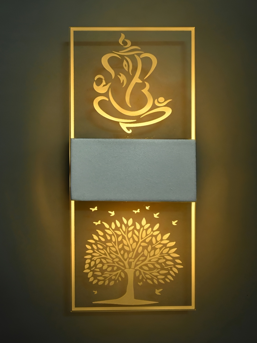 

Afast Transparent Rectangular Wall Lamp