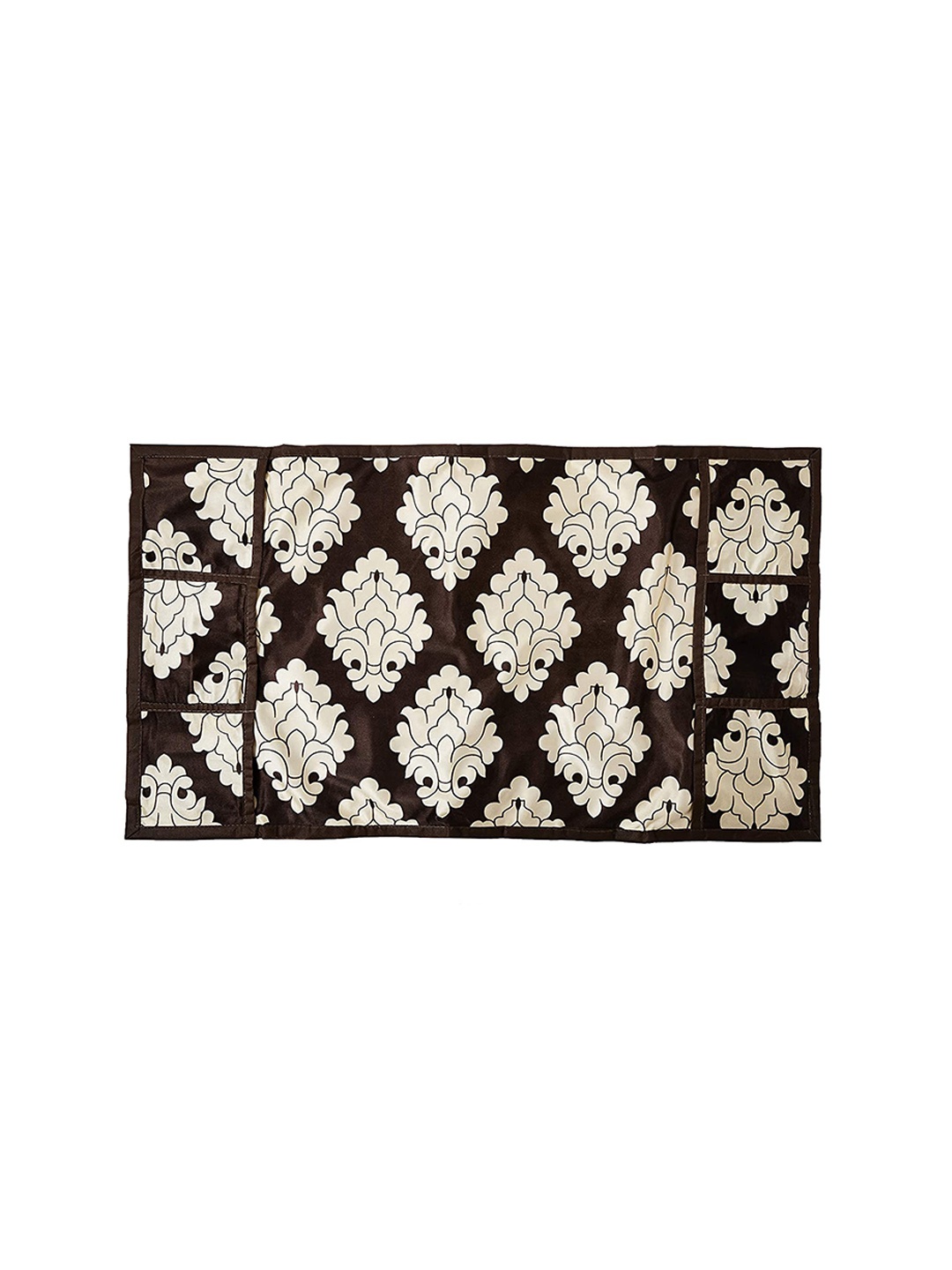 

Dakshya Industries Brown & White Printed Refrigerator Cover