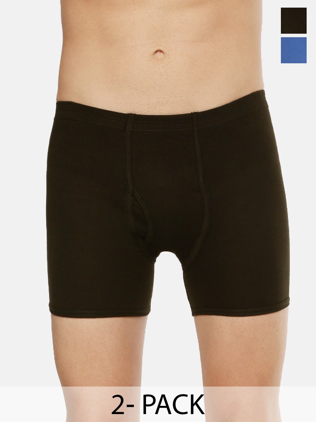 

Dollar Lehar Combed Cotton Men Pack Of 2 Trunks MLHTR-05-PO2-ASST3, Assorted