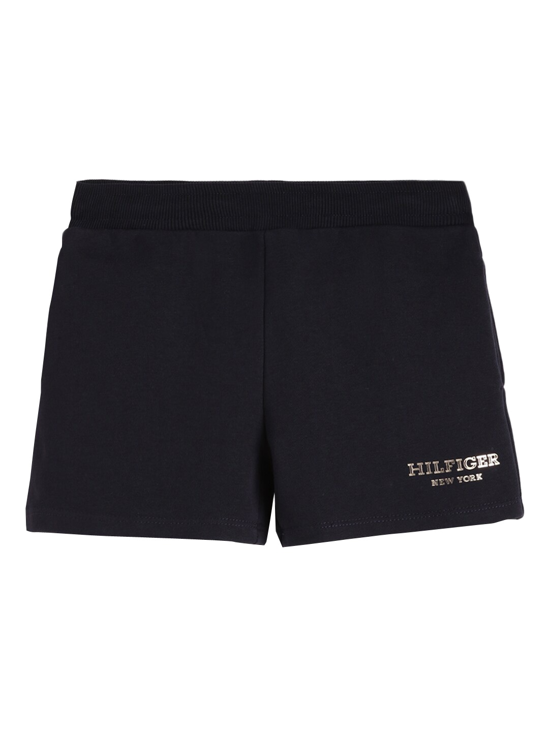 

Tommy Hilfiger Girls Regular Fit Cotton Shorts, Navy blue