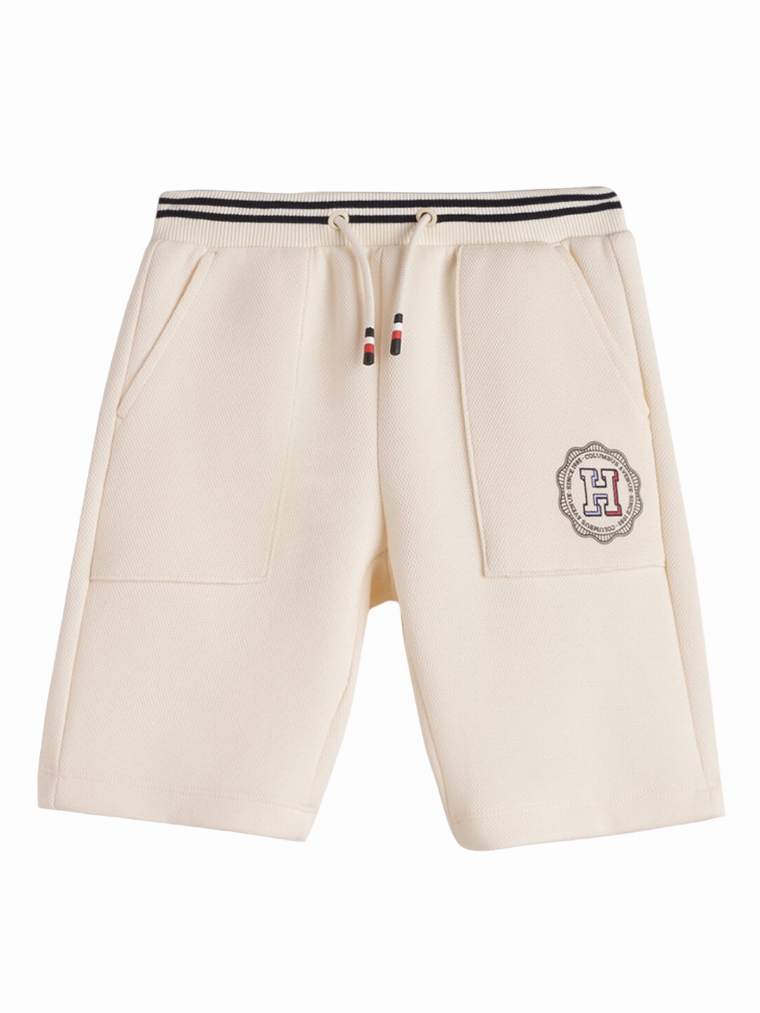 

Tommy Hilfiger Boys Regular Fit Cotton Shorts, Beige