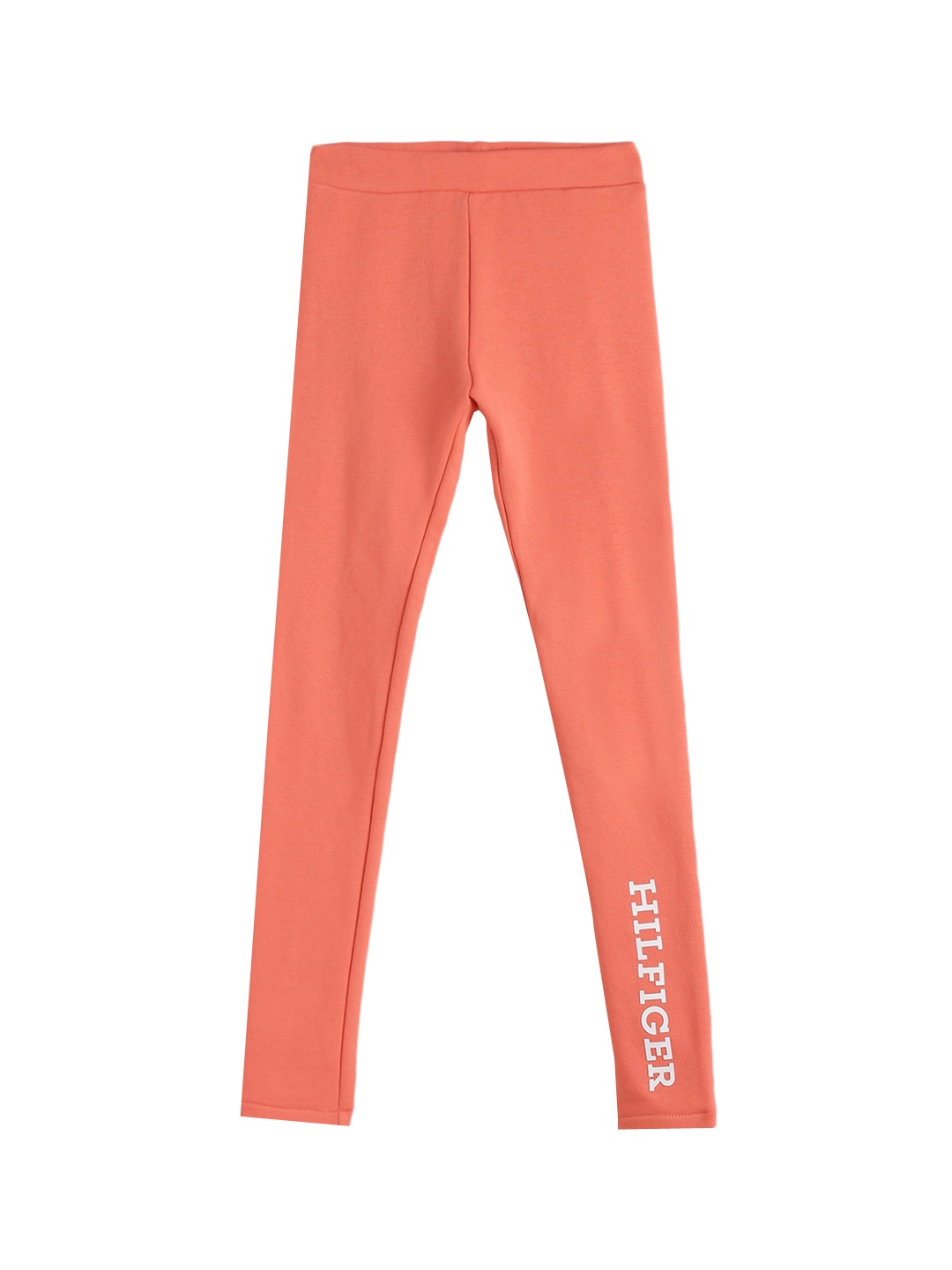 

Tommy Hilfiger Girls Cotton Ankle-Length Leggings, Peach