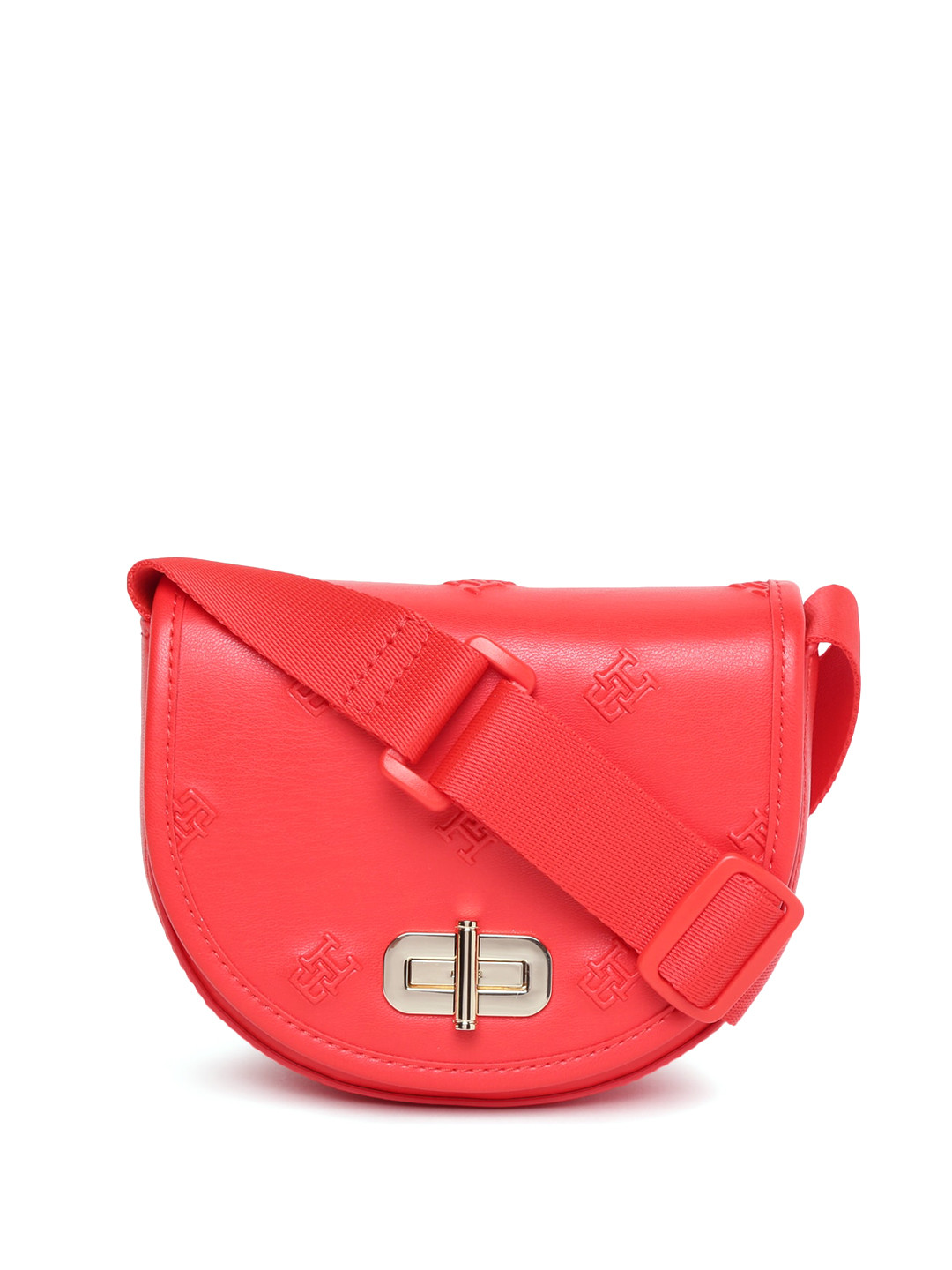 

Tommy Hilfiger Half Moon Sling Bag, Red