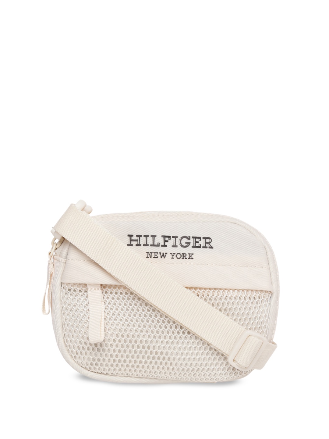 

Tommy Hilfiger Textured Sling Bag, Beige