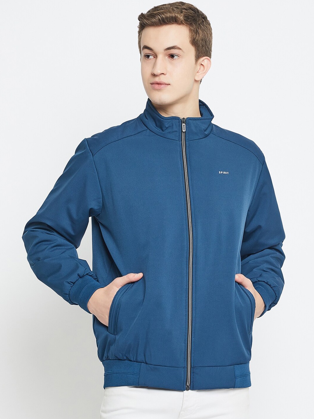 

Spirit Lightweight Bomber Jacket, Teal