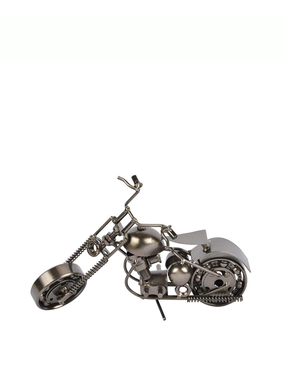 

SANKALAN CREATIONS Silver toned Metal Figurine Showpiece