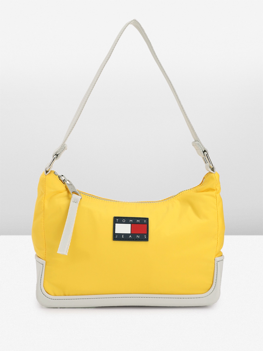 

Tommy Hilfiger Women Solid Hobo Bag, Yellow