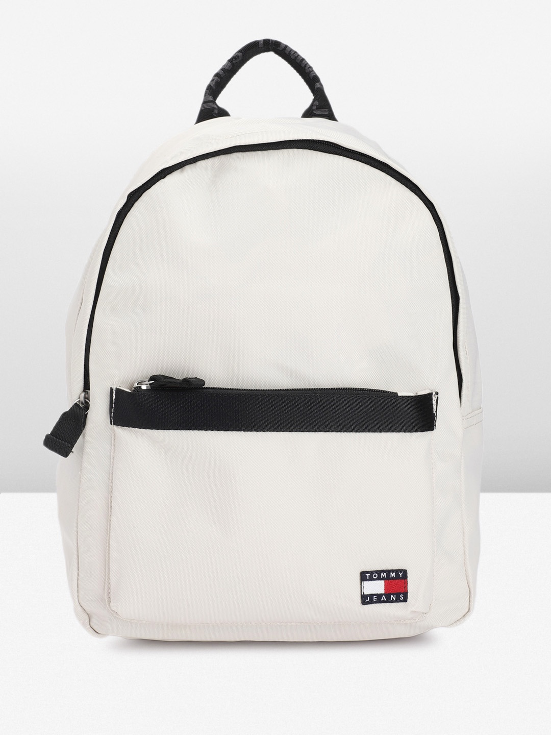 

Tommy Hilfiger Women Solid Backpack, Off white