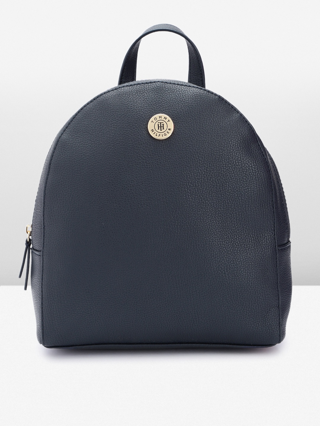 

Tommy Hilfiger Women Solid Backpack, Navy blue