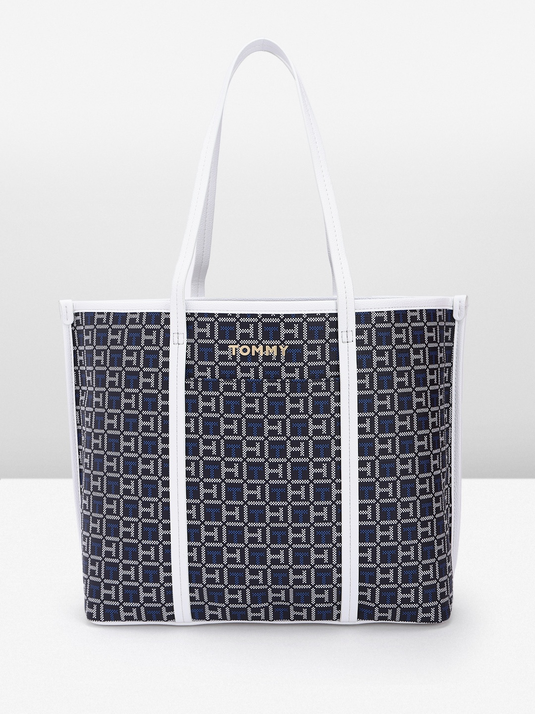 

Tommy Hilfiger Textured Tote Bag, Blue