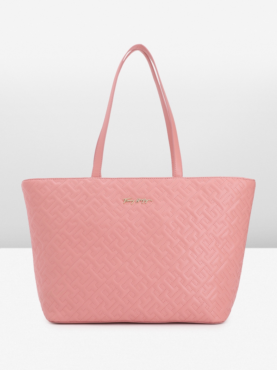 

Tommy Hilfiger Self Design Shoulder Bag, Pink