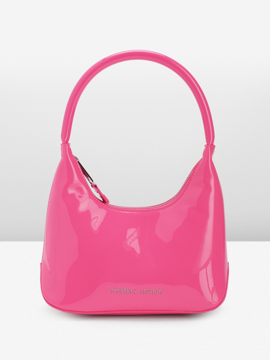 

Tommy Hilfiger Solid Structured Mini Shoulder Bag, Pink